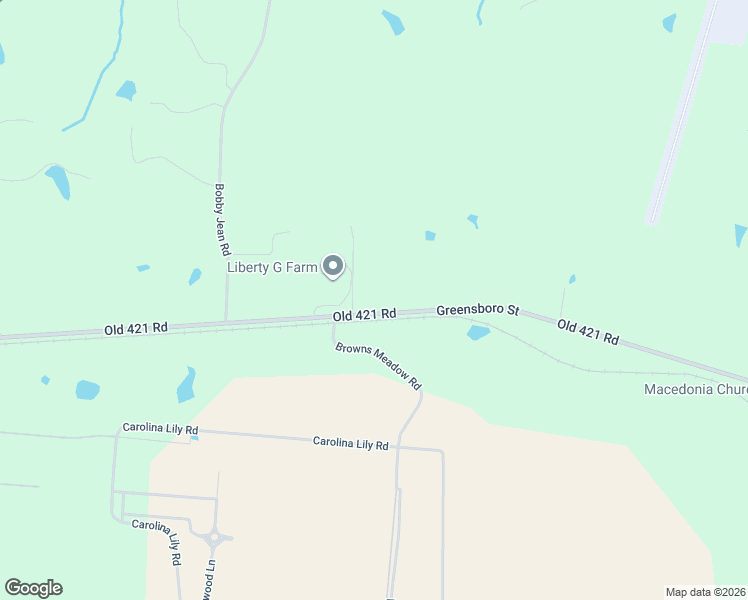 map of restaurants, bars, coffee shops, grocery stores, and more near 7039 Old 421 Road in Liberty