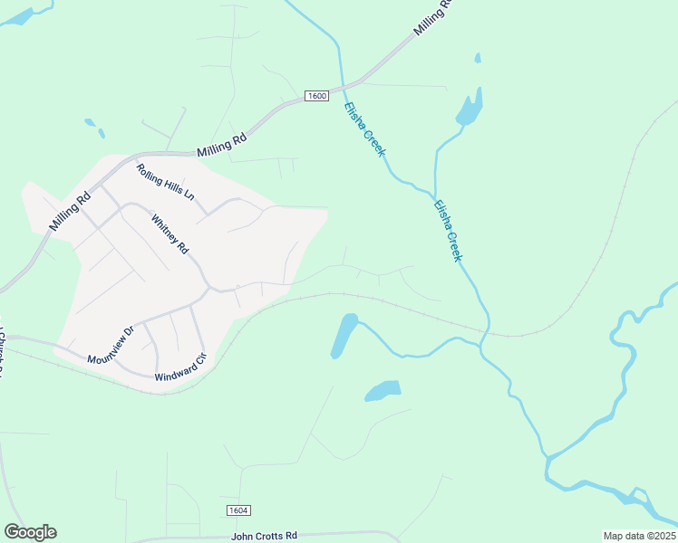 map of restaurants, bars, coffee shops, grocery stores, and more near 674 Whitney Road in Mocksville