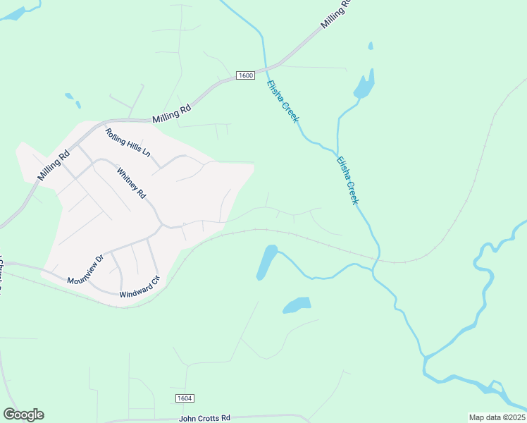 map of restaurants, bars, coffee shops, grocery stores, and more near 674 Whitney Road in Mocksville