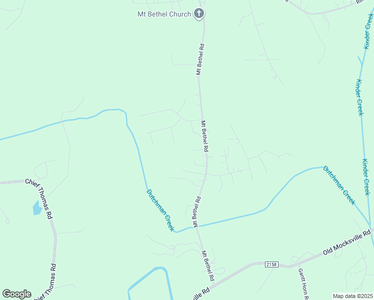 map of restaurants, bars, coffee shops, grocery stores, and more near 674 Mount Bethel Road in Harmony