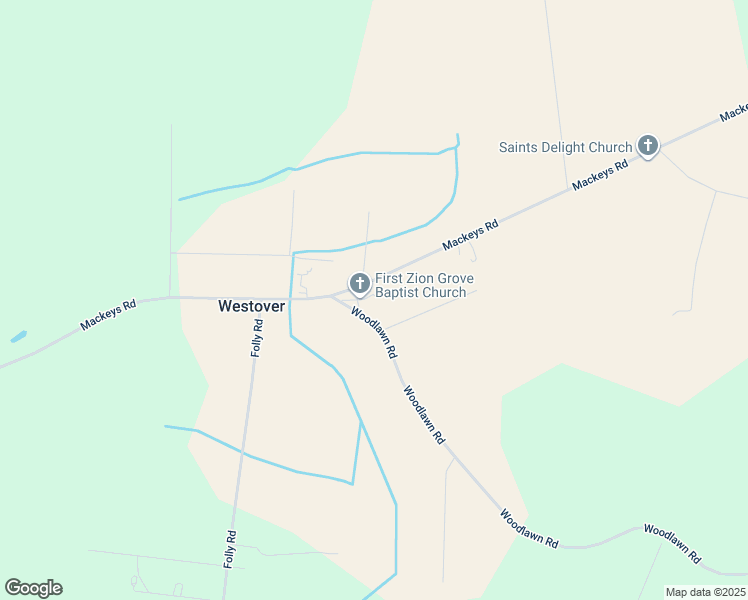 map of restaurants, bars, coffee shops, grocery stores, and more near 3004 Woodlawn Road in Roper