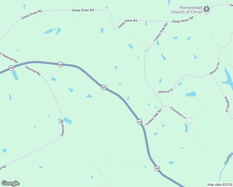 map of restaurants, bars, coffee shops, grocery stores, and more near 1828 Tennessee 68 in Crossville