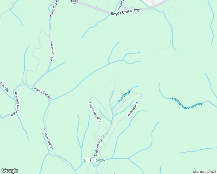 map of restaurants, bars, coffee shops, grocery stores, and more near 1688 Eagle Springs Road in Sevierville