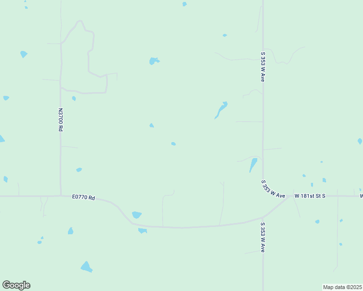 map of restaurants, bars, coffee shops, grocery stores, and more near 37701 West 181st Street South in Bristow
