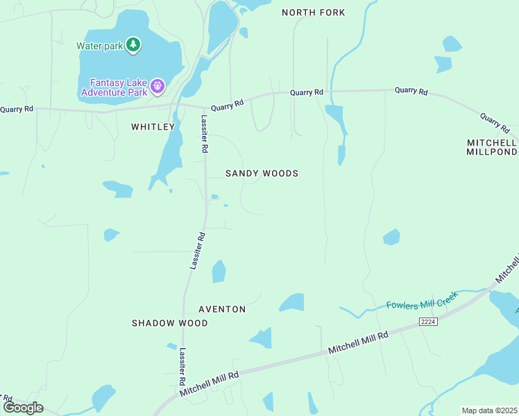 map of restaurants, bars, coffee shops, grocery stores, and more near 4408 Sandy Woods Drive in Wake Forest