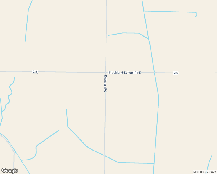 map of restaurants, bars, coffee shops, grocery stores, and more near 1069 County Road 973 in Brookland