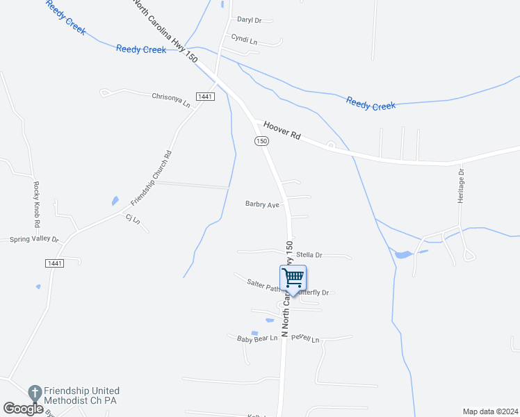 map of restaurants, bars, coffee shops, grocery stores, and more near 191 Barbry Avenue in Lexington
