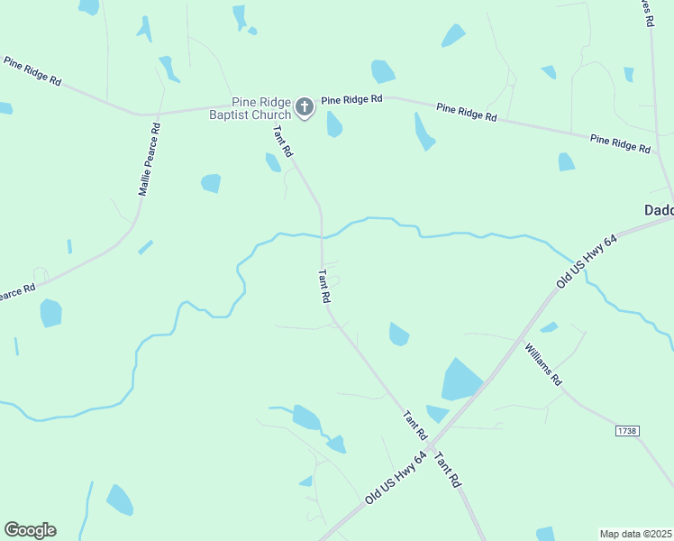 map of restaurants, bars, coffee shops, grocery stores, and more near 271 Tant Road in Zebulon