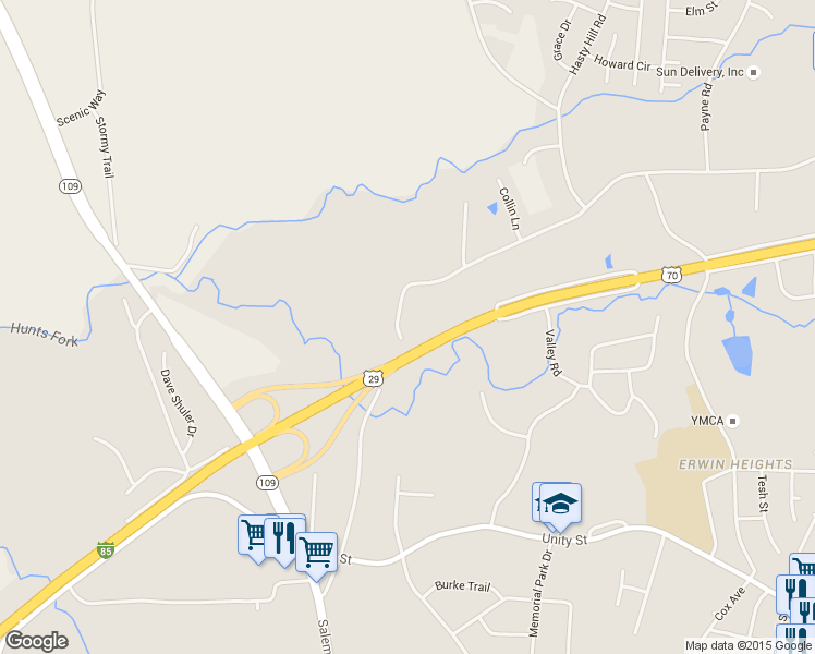 map of restaurants, bars, coffee shops, grocery stores, and more near 1004 Ball Park Rd in Thomasville
