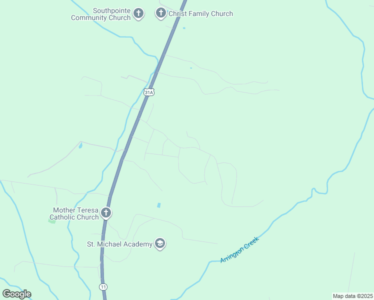 map of restaurants, bars, coffee shops, grocery stores, and more near 7081 Big Oak Lane in Nolensville