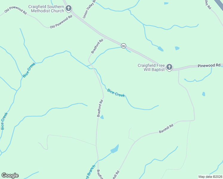 map of restaurants, bars, coffee shops, grocery stores, and more near 7348 Bradford Road in Primm Springs