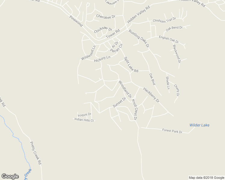 map of restaurants, bars, coffee shops, grocery stores, and more near Sunset Drive in Nunnelly