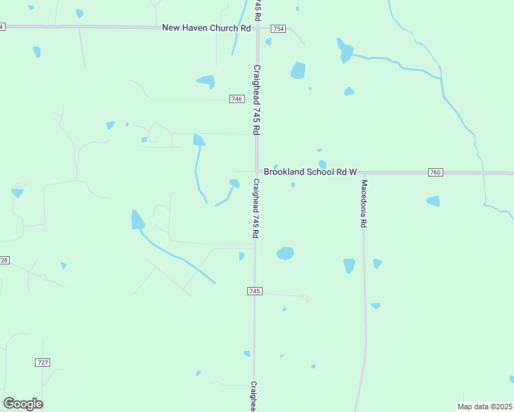 map of restaurants, bars, coffee shops, grocery stores, and more near 5000-5208 Craighead 745 Road in Jonesboro