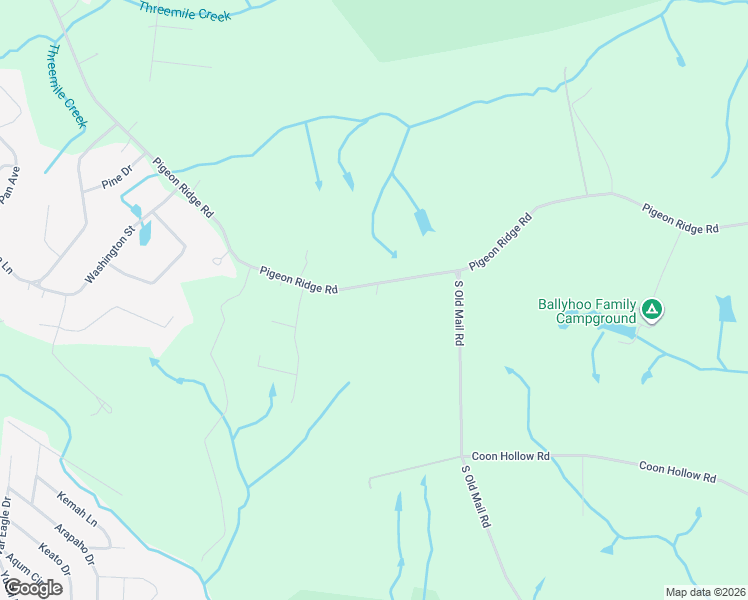 map of restaurants, bars, coffee shops, grocery stores, and more near 1386 Pigeon Ridge Road in Crossville