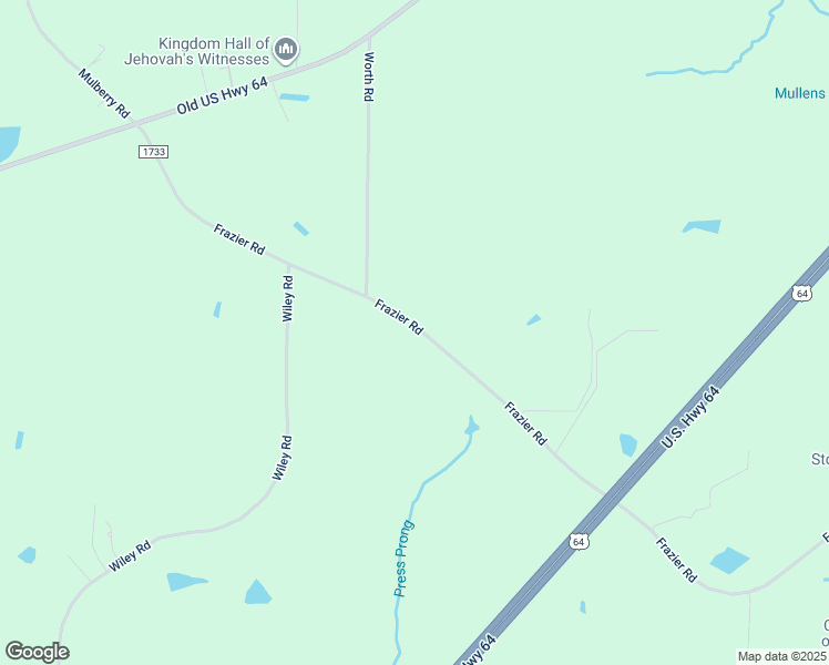 map of restaurants, bars, coffee shops, grocery stores, and more near 706 Frazier Road in Spring Hope