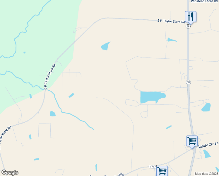 map of restaurants, bars, coffee shops, grocery stores, and more near 4647 Baker Road in Nashville