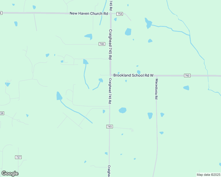 map of restaurants, bars, coffee shops, grocery stores, and more near 5000-5208 Craighead 745 Road in Jonesboro