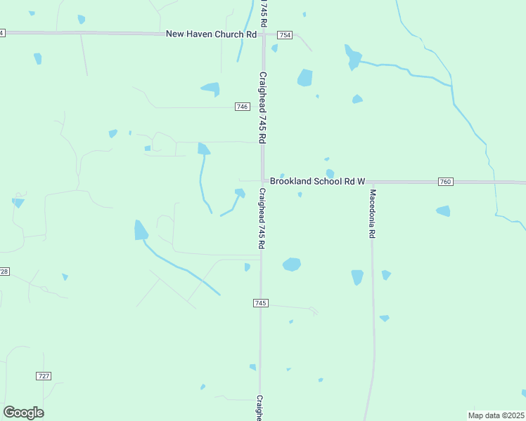map of restaurants, bars, coffee shops, grocery stores, and more near 5000-5208 Craighead 745 Road in Jonesboro