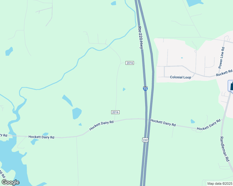 map of restaurants, bars, coffee shops, grocery stores, and more near Old Rockett Road in Randolph County