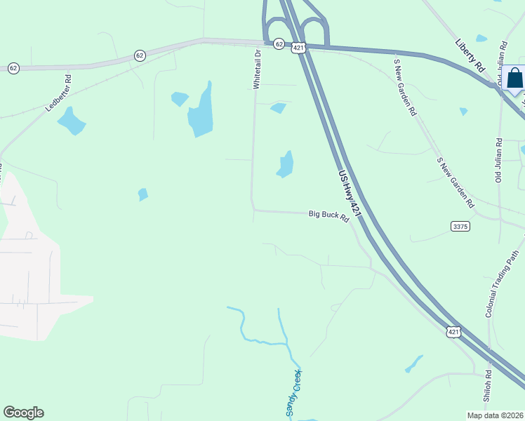 map of restaurants, bars, coffee shops, grocery stores, and more near 1803 Big Buck Road in Julian