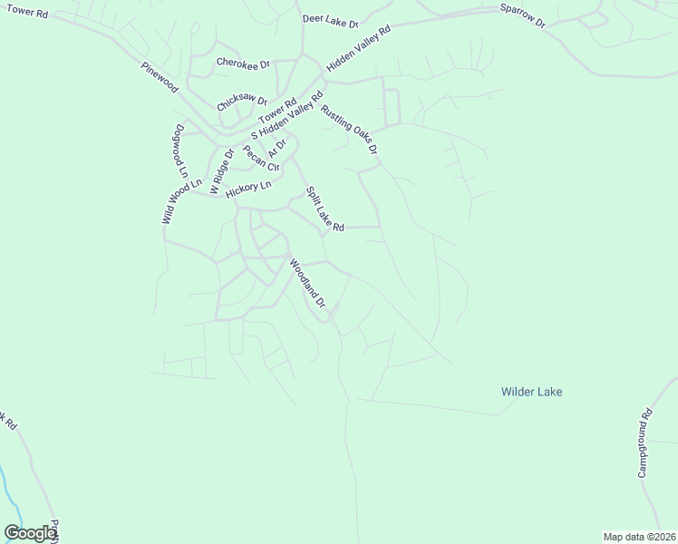 map of restaurants, bars, coffee shops, grocery stores, and more near Sunset Drive in Nunnelly
