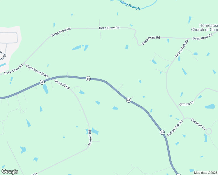 map of restaurants, bars, coffee shops, grocery stores, and more near 1514 Tennessee 68 in Crossville