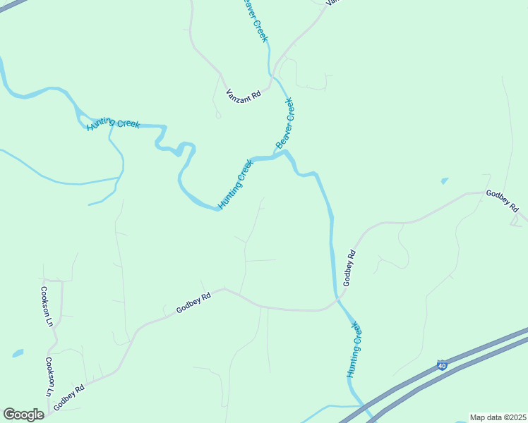 map of restaurants, bars, coffee shops, grocery stores, and more near 220 Woodvale Drive in Mocksville