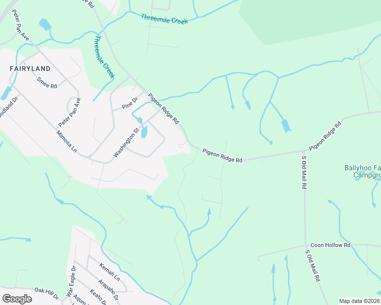 map of restaurants, bars, coffee shops, grocery stores, and more near 1036 Pigeon Ridge Road in Fairfield Glade