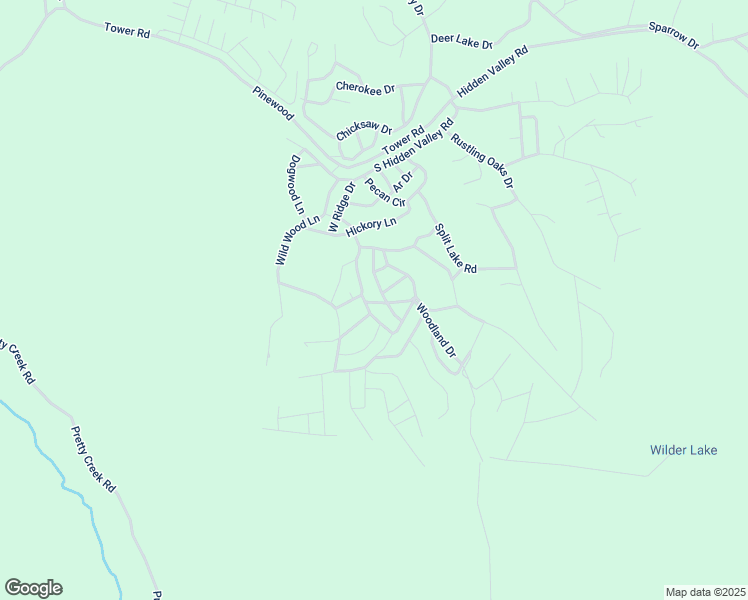 map of restaurants, bars, coffee shops, grocery stores, and more near 4243 Dove Lane in Nunnelly