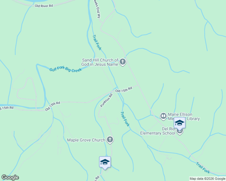 map of restaurants, bars, coffee shops, grocery stores, and more near 148 Old 15th Road in Del Rio