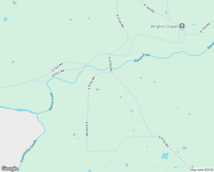 map of restaurants, bars, coffee shops, grocery stores, and more near Piney Road in Westville