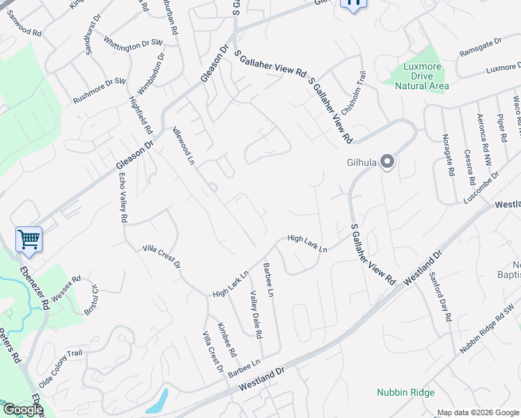 map of restaurants, bars, coffee shops, grocery stores, and more near 8216 Pimbrook Lane in Knoxville