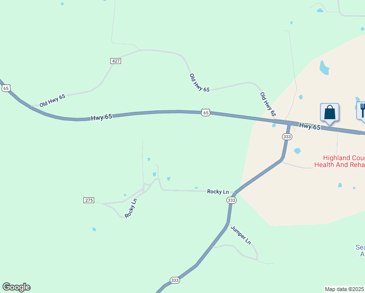 map of restaurants, bars, coffee shops, grocery stores, and more near in Marshall