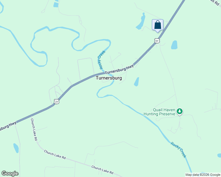 map of restaurants, bars, coffee shops, grocery stores, and more near 2342 Turnersburg Highway in Harmony