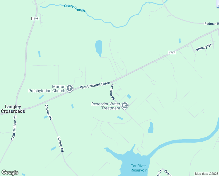 map of restaurants, bars, coffee shops, grocery stores, and more near 4264 Leaston Road in Rocky Mount