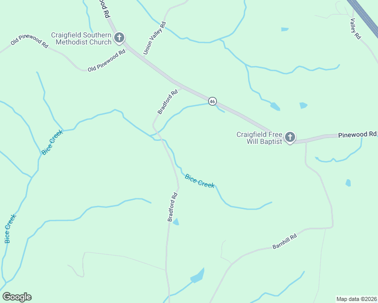 map of restaurants, bars, coffee shops, grocery stores, and more near 7340 Bradford Road in Primm Springs