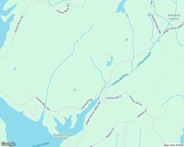 map of restaurants, bars, coffee shops, grocery stores, and more near 140 Peninsula Road in Harriman