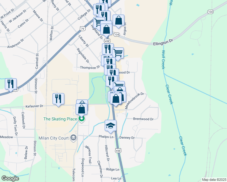 6012 South 1st Street, Milan TN Walk Score