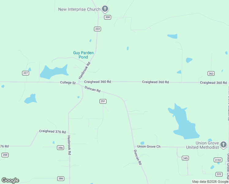 map of restaurants, bars, coffee shops, grocery stores, and more near 3277 County Road 318 in Bono