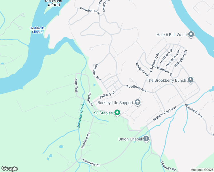 map of restaurants, bars, coffee shops, grocery stores, and more near 118 Forestberry Street in Oak Ridge