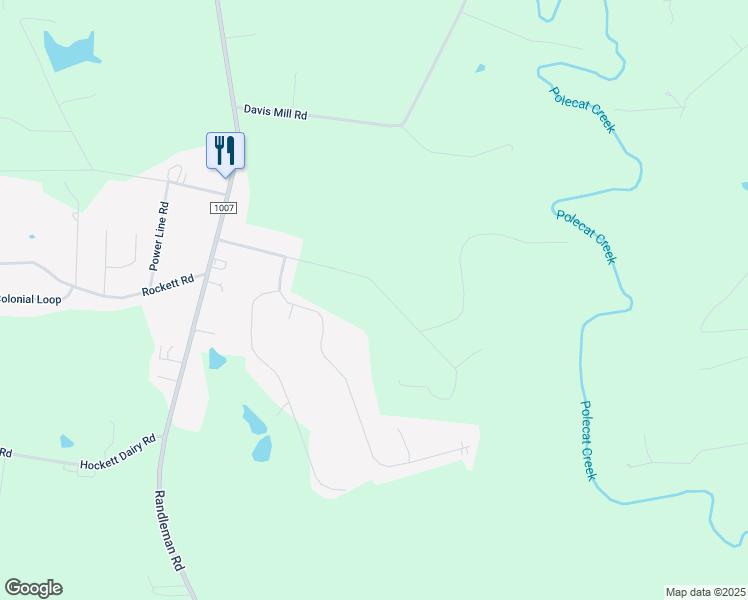 map of restaurants, bars, coffee shops, grocery stores, and more near 324 Deerfield Country Road in Randleman
