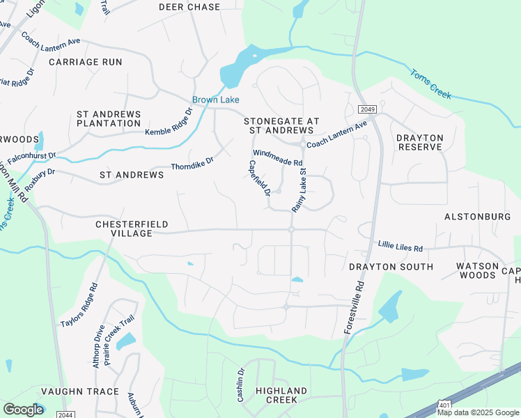 map of restaurants, bars, coffee shops, grocery stores, and more near 3601 Ivy Stone Court in Wake Forest