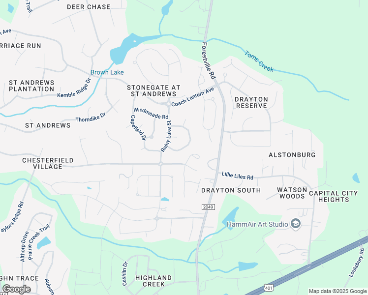 map of restaurants, bars, coffee shops, grocery stores, and more near 3716 Willow Stone Lane in Wake Forest