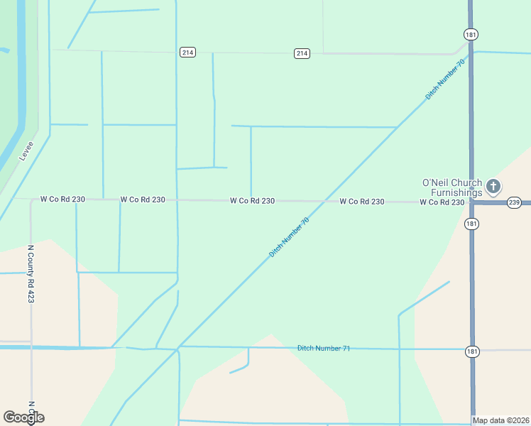 map of restaurants, bars, coffee shops, grocery stores, and more near 393 West Co Road 230 in Blytheville