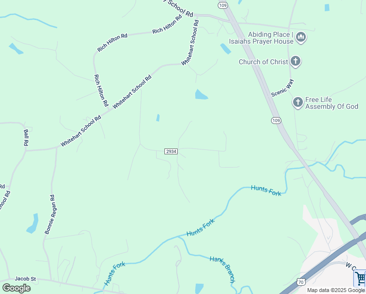 map of restaurants, bars, coffee shops, grocery stores, and more near 595 Bowers Road in Thomasville