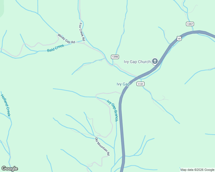 map of restaurants, bars, coffee shops, grocery stores, and more near 2311 Old Mountain Road in Mars Hill