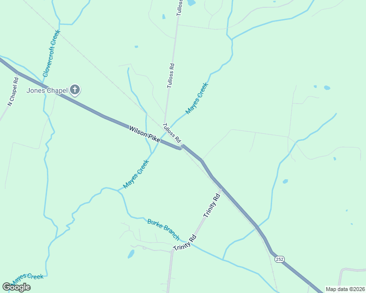 map of restaurants, bars, coffee shops, grocery stores, and more near Wilson Pike in Franklin