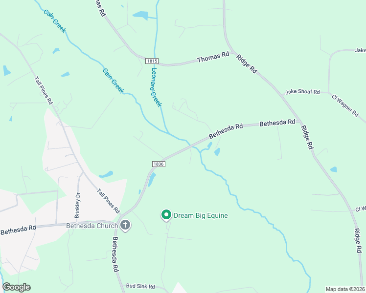 map of restaurants, bars, coffee shops, grocery stores, and more near 3405 Bethesda Road in Lexington