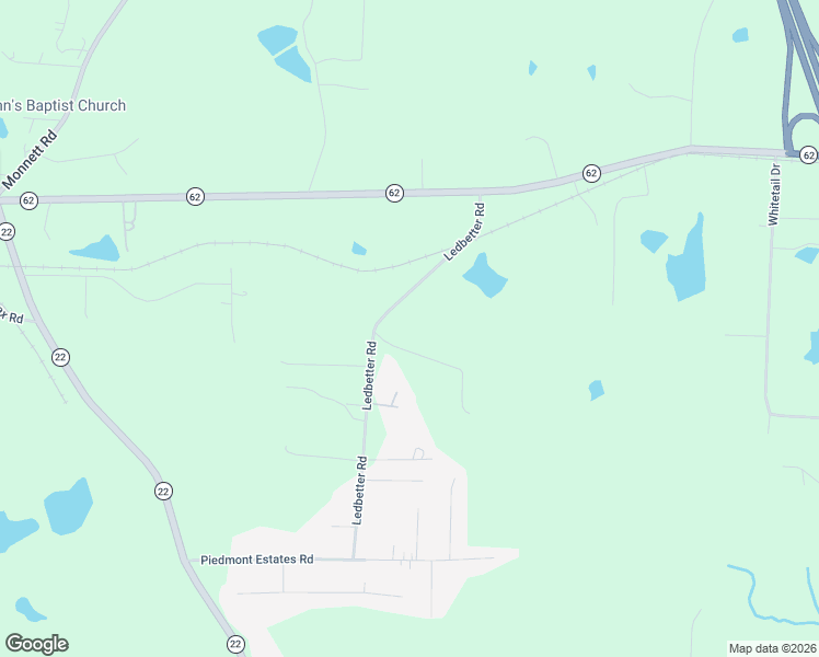 map of restaurants, bars, coffee shops, grocery stores, and more near 7237 Ledbetter Road in Climax