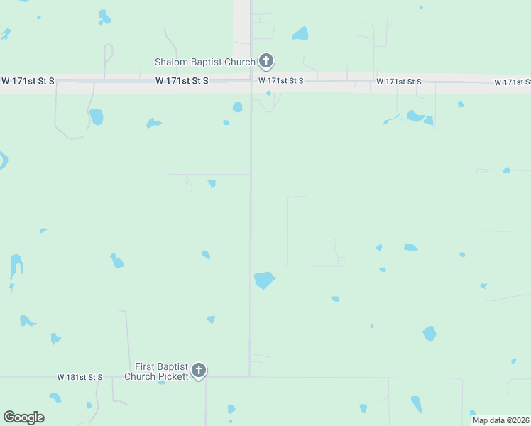 map of restaurants, bars, coffee shops, grocery stores, and more near 17631 South Hickory Street in Sapulpa